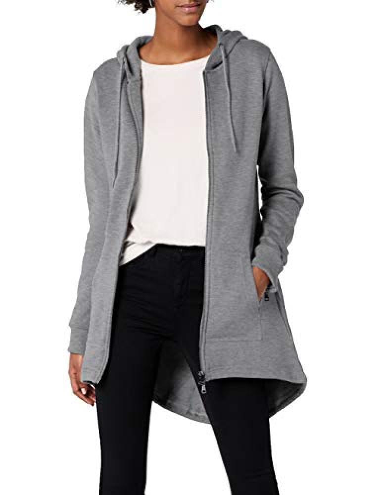 (TG. XL) Urban Classics - Jacke Sweat Parka, Giacca Donna, Grigio (Grau), X-Larg