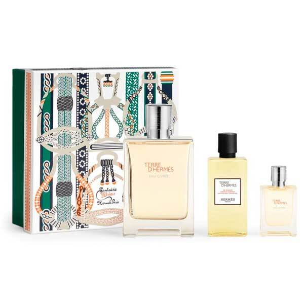 Hermès TERRE D HERMÈS EAU GIVRÉE LOT 3 unit uomo