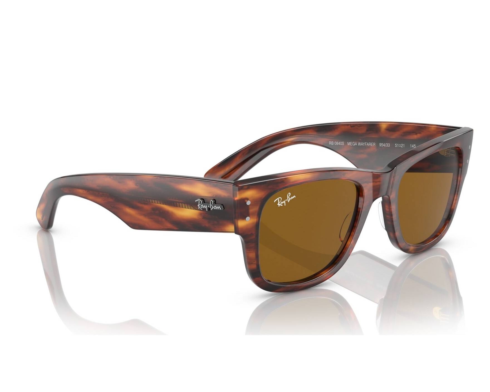 OCCHIALE DA SOLE RAYBAN RB 0840S MEGA WAYFARER 954/33 ORIGINALE NUOVO