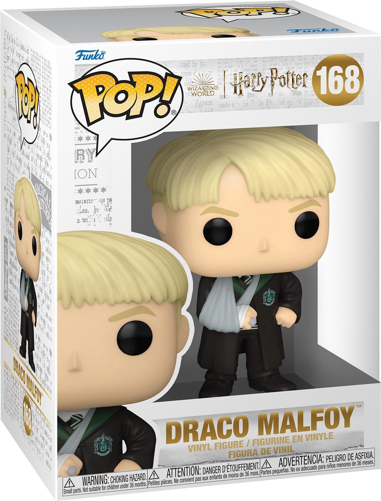 7058258 Merchandising Harry Potter: Funko Pop! - Draco Malfoy (Vinyl Figure 168)