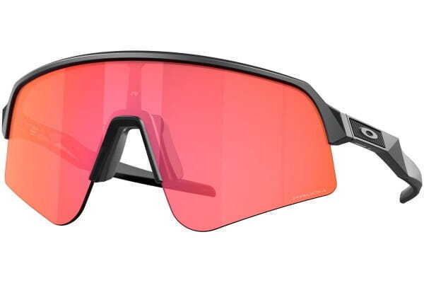 Occhiali da sole Oakley Sutro Lite Sweep Matte Carbon Prizm Trail Torch...