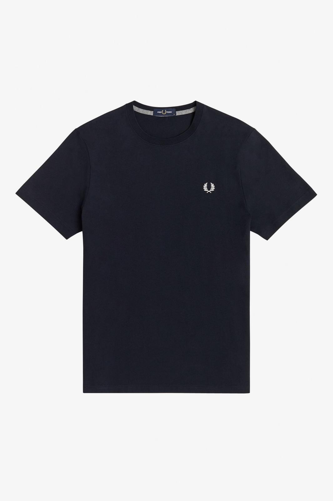 Fred Perry T-shirt Girocollo Blu - Taglia XXL Abbigliamento Uomo T-shirts