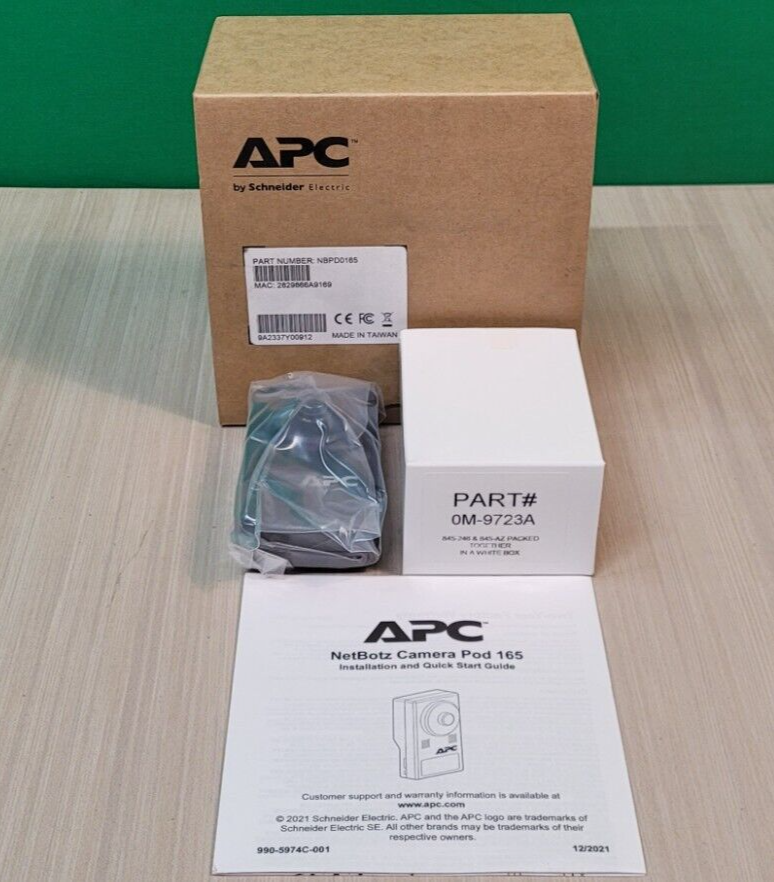 Schneider Electric APC NBPD0165 Netbotz Videocamera Pod 165 IP Di Sicurezza