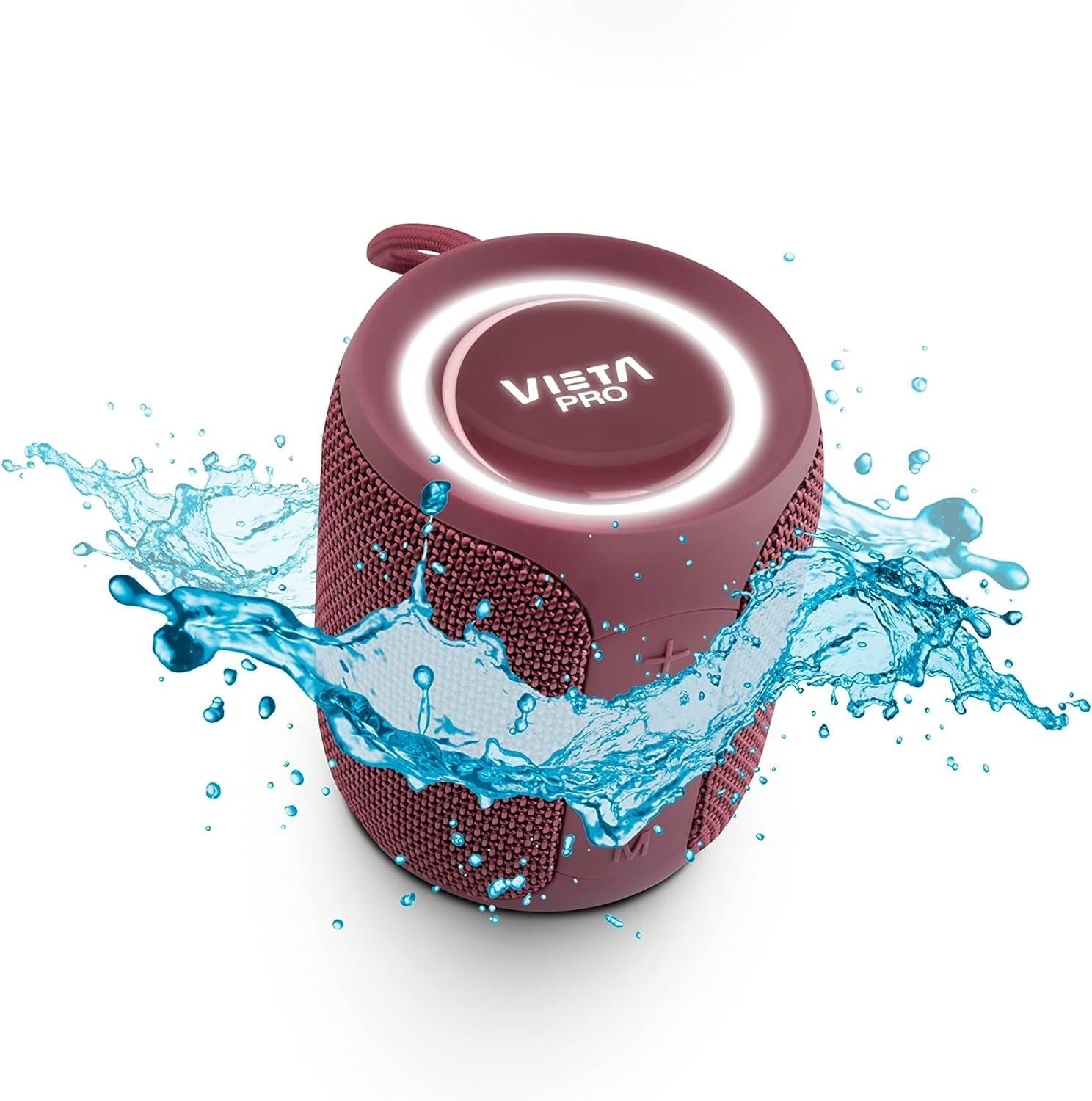 VIETA PRO#GROOVE Altoparlante Minispeaker 25W Portatile Wireless/BT 5.0 RED IPX7