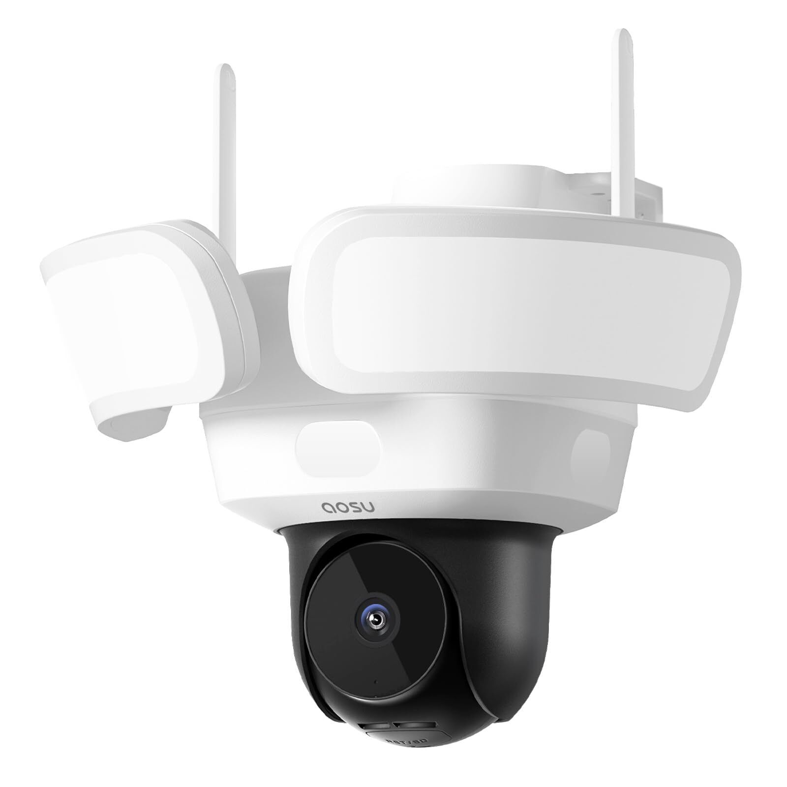 AOSU 3K Telecamera di Sorveglianza Esterno 360 Gradi - 2600 Lumen (v2p)