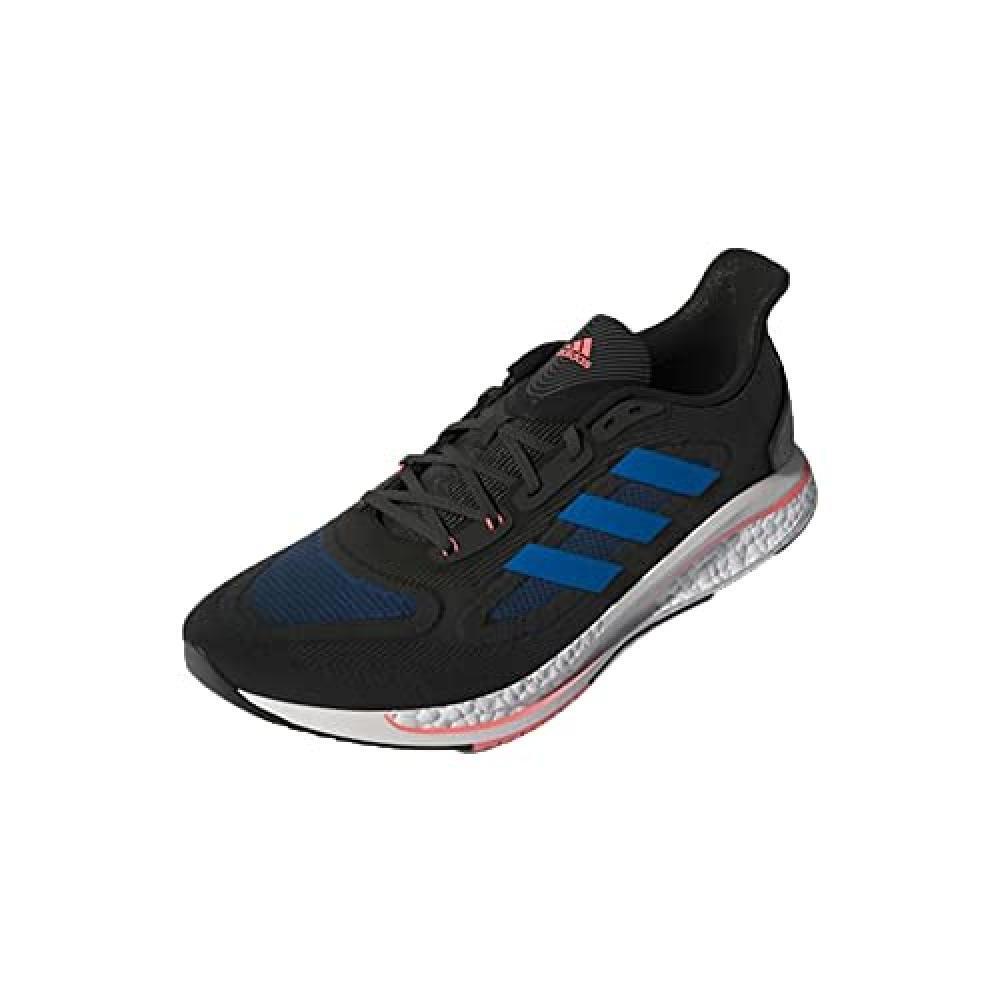 (TG. 46 EU) adidas Supernova + M, Scarpe da Corsa Uomo, Negbás Rafazu Turbo, 46