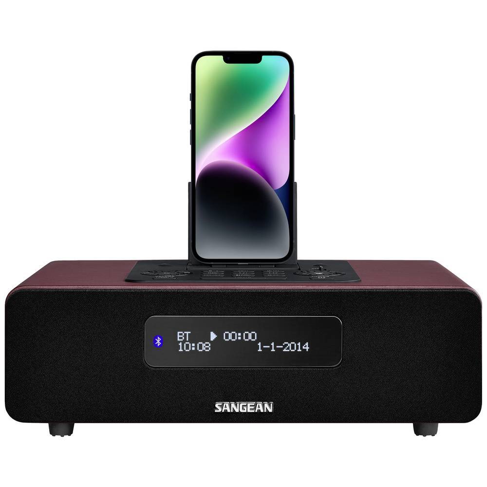 Sangean DDR-38 Radio da tavolo DAB+, DAB, FM Dock Apple, AUX, Bluetooth