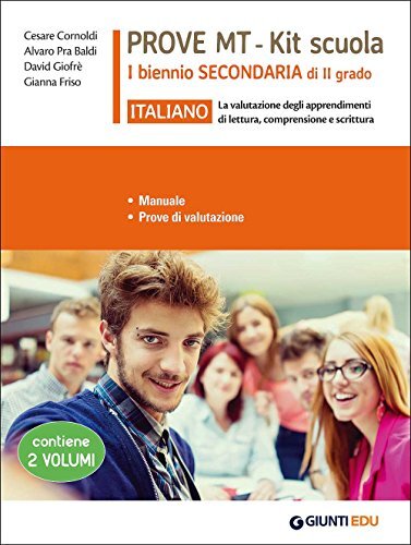 9788809839519 Italiano. Prove MT. Kit scuola 1° biennio secondaria di II grado