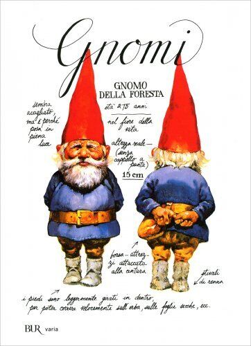 LIBRO GNOMI - RIEN POORTVLIET, WIL HUYGEN - BUR RIZZOLI