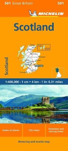 Michelin Scotland - Michelin Regional Map 501 (Map)
