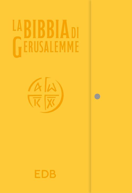 LA BIBBIA DI GERUSALEMME. EDIZ. GIALLA  - EDB