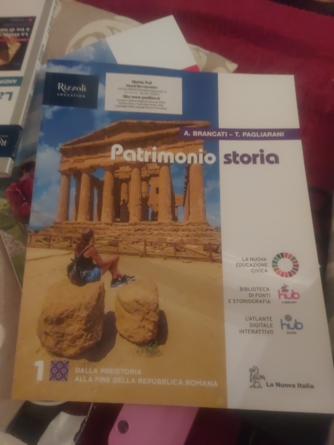 9788830219915 PATRIMONIO STORIA. PER LE SCUOLE SUPERIO NUOVA IT.SCOL. TREBI PAGL
