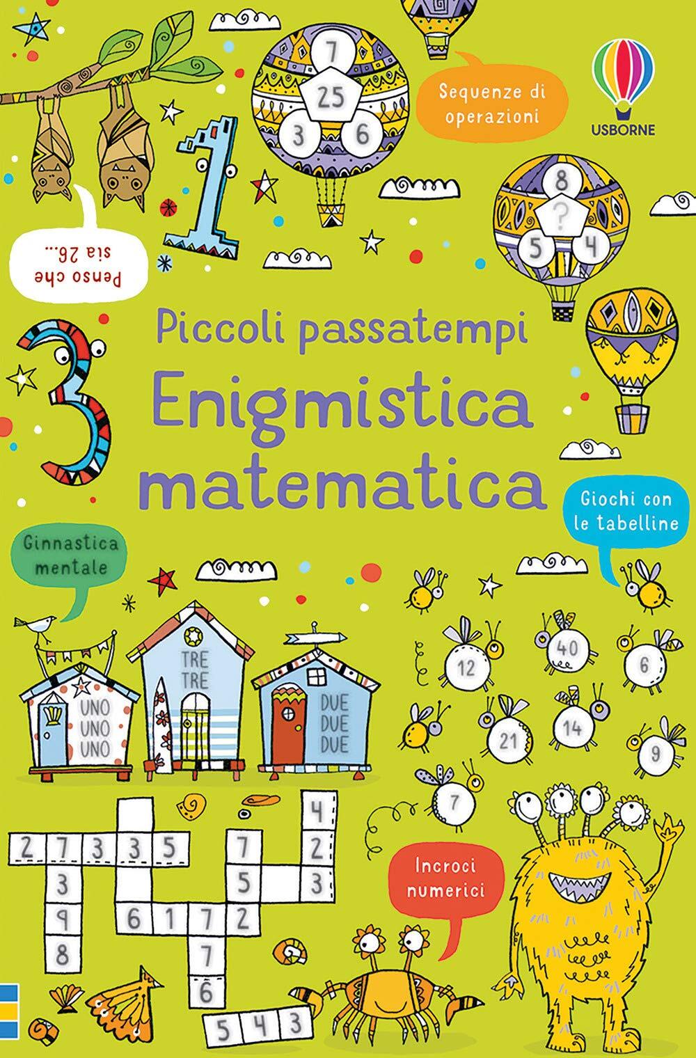 9781474984904 Enigmistica matematica. Piccoli passatempi - Philip Clarke