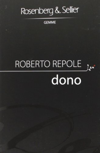 9788878851832 Dono - Roberto Repole