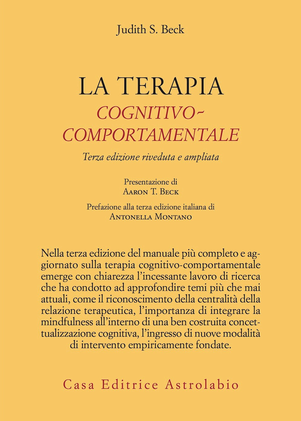 Libri Beck Judith S. - La Terapia Cognitivo-Comportamentale