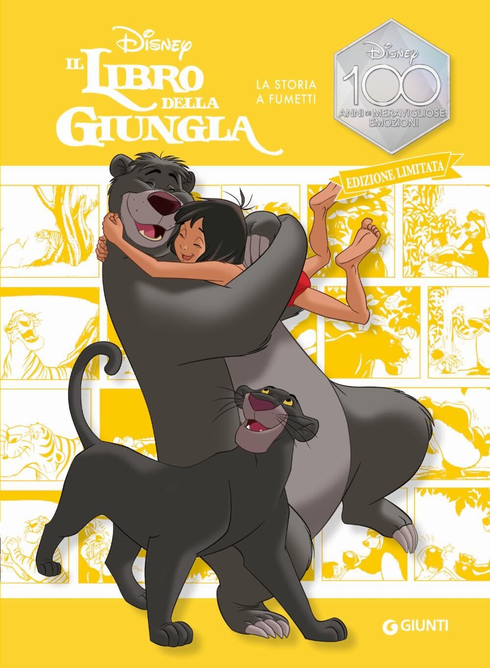 9788852241789 Il libro della giungla. La storia a fumetti. Disne...diz. limitata