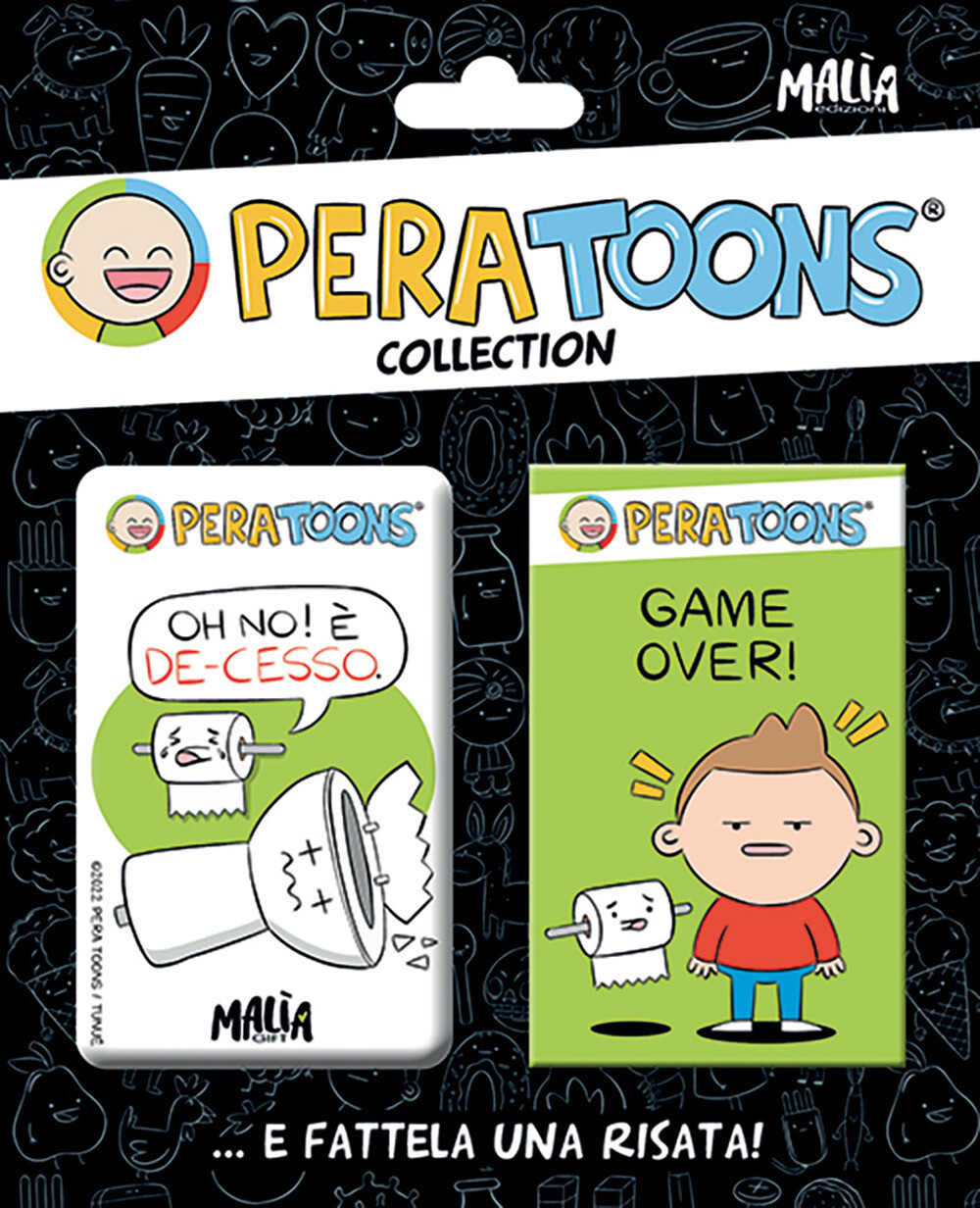 Pera Toons. Game over! Con magnete: De-cesso - Pera Toons