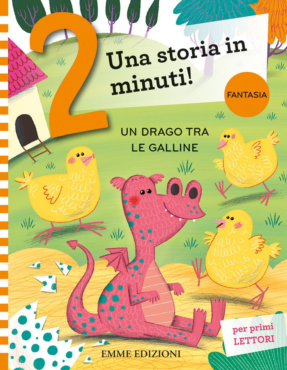 Libri Giuditta Campello - Un Drago Tra Le Galline. Prime Letture. Stampatello Ma
