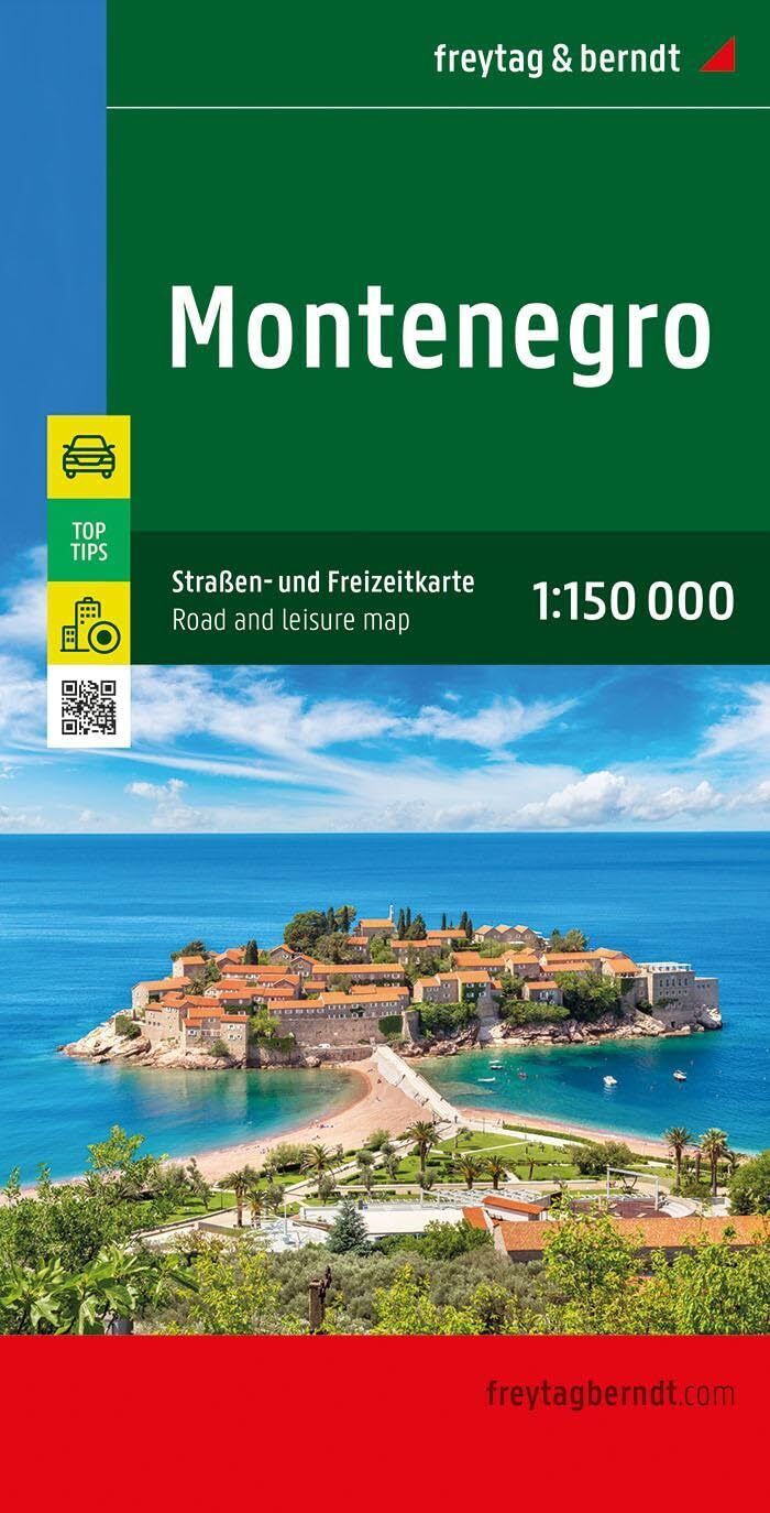 Libri Montenegro 1:150.000. Nuova Ediz.