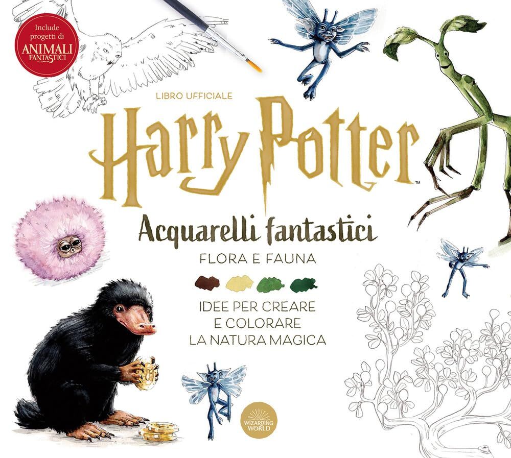 9788893084178 Harry Potter. Acquarelli fantastici