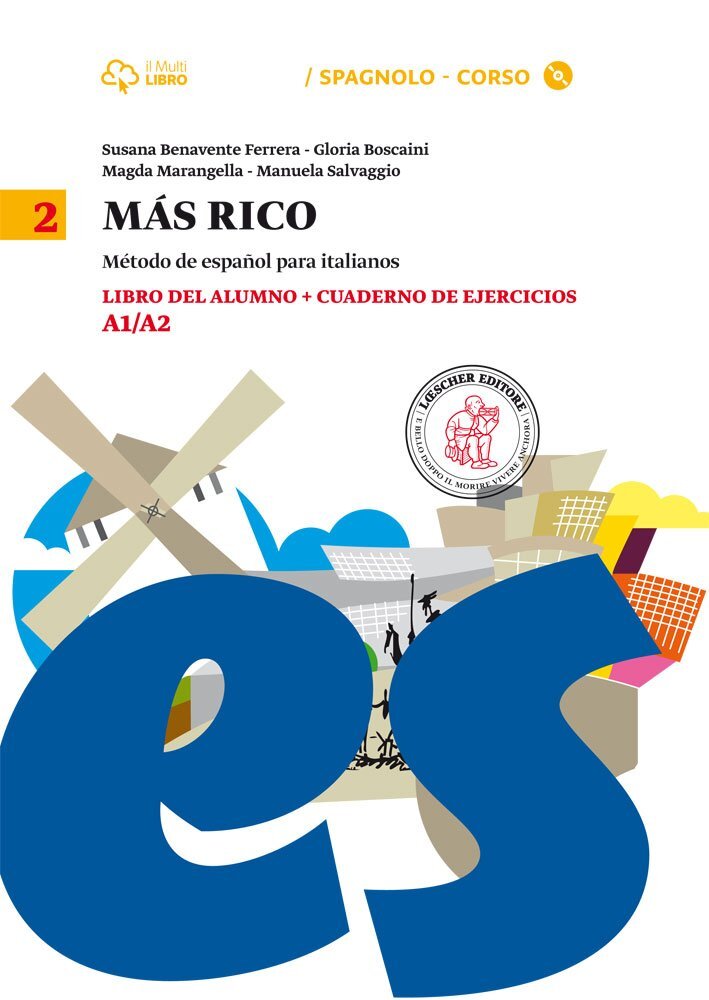 9788858304617 Mas rico. Libro del alumno-Cuaderno de ejercicios....one online: 2