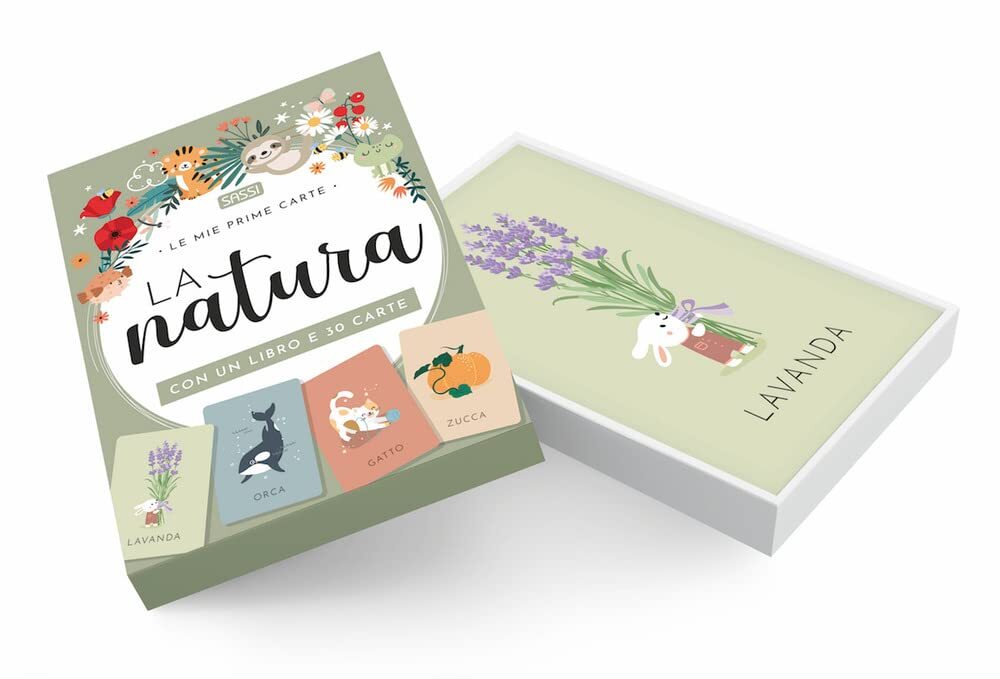 Libri Valentina Bonaguro - La Natura. Le Mie Prime Carte. Ediz. A Colori. Con 30