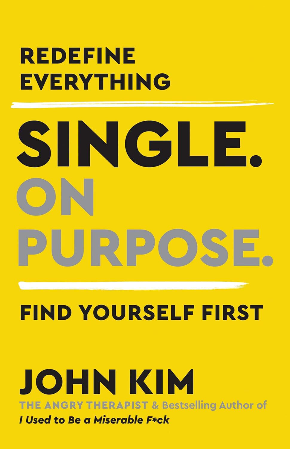 Singolo On Purpose Redefine Everything Libro IN Brossura