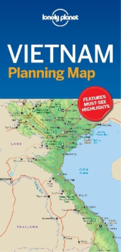 Lonely Planet Vietnam Planning Map (Map) Map