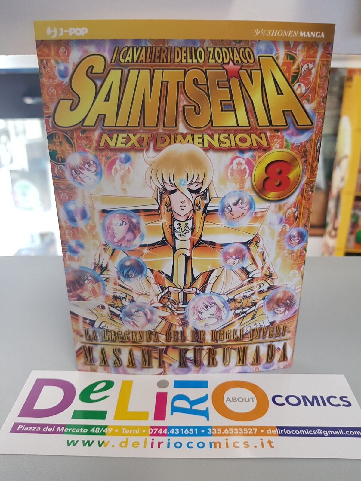 SAINT SEIYA NEXT DIMENSION N.8 Ed.J-POP  SCONTO 5%