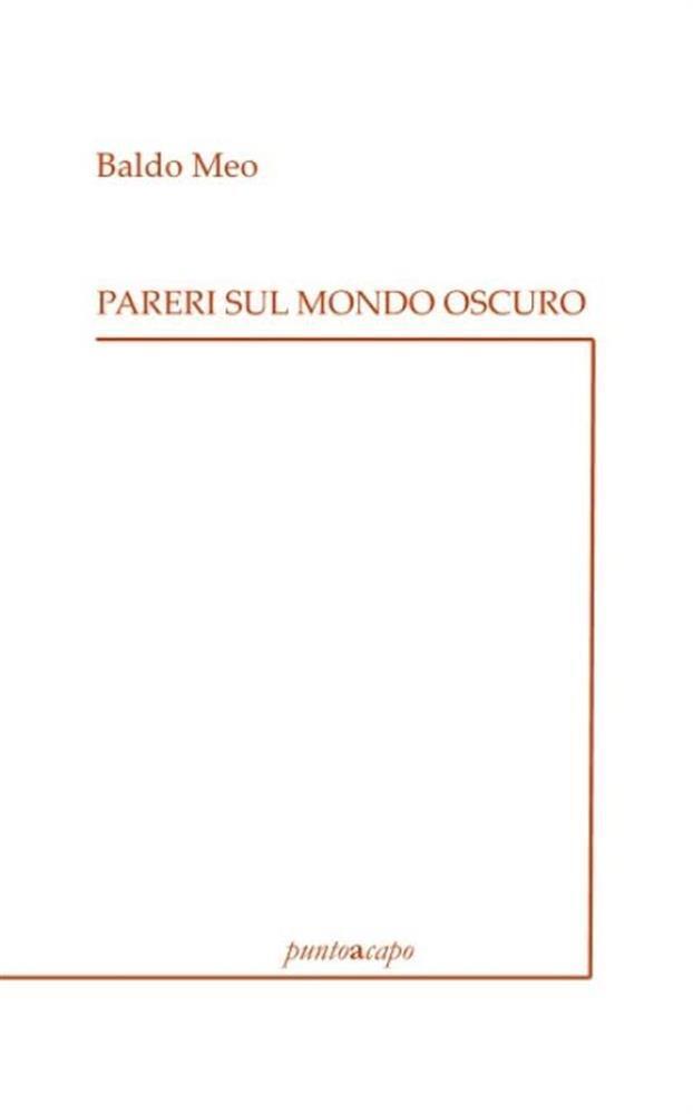 Pareri sul mondo oscuro - Meo Baldo