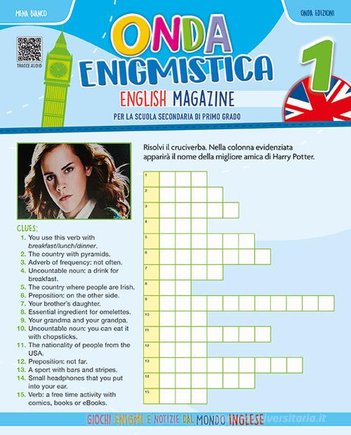 9788896281505 Onda enigmistica. English Magazine Per la Scuola m... online vol.1