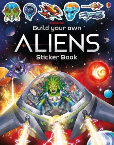 Simon Tudhope Build Your Own Aliens Sticker Book (Tascabile)