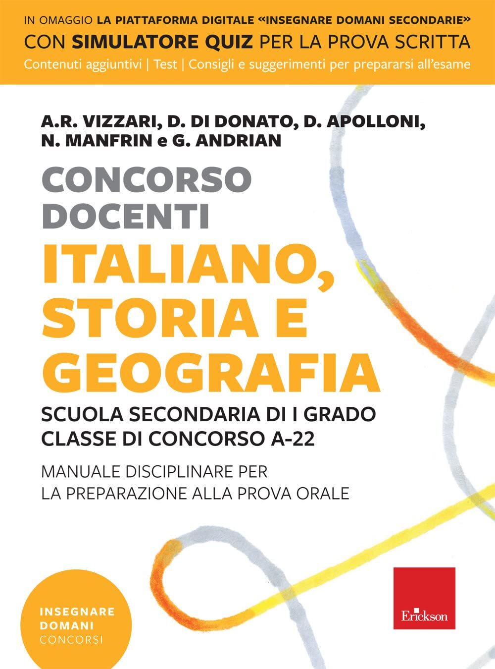 9788859027348 Concorso docenti. Italiano, storia, geografia. Scu...i simulazione