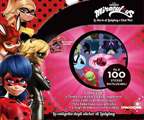 valigetta degli sticker di ladybug miraculous le storie di ladybug aavv 88511703