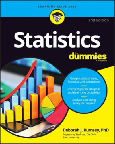 Deborah J. Rumsey Statistics For Dummies (Tascabile)