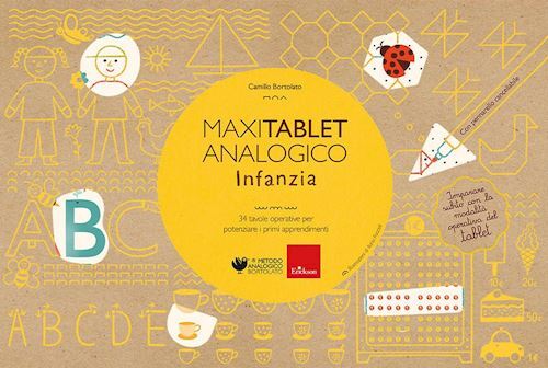 MAXI TABLET ANALOGICO - INFANZIA  - BORTOLATO CAMILLO - Erickson