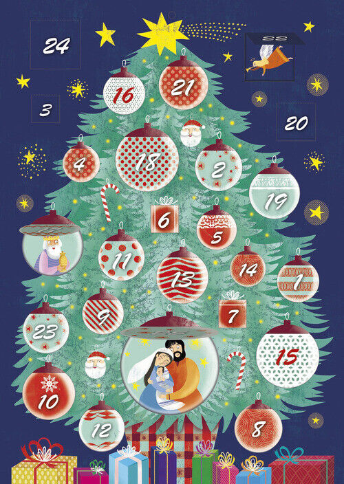 LUCI DELL'ALBERO. CALENDARIO DELL'AVVENTO 2021. EDIZ. A COLORI (LE) AA.VV.
