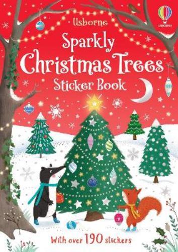 Jessica Greenwell Sparkly Christmas Trees (Tascabile) Sparkly Sticker Books