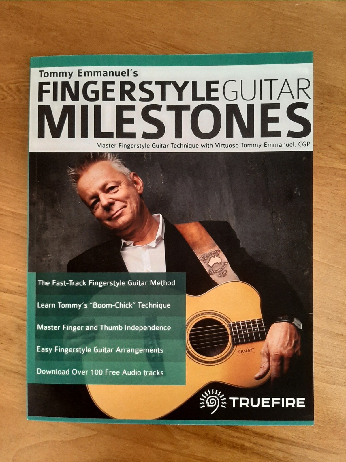 Fingerstyle Guitar Milestones - Tommy Emmanuel - NUOVO - 978-1-78933-012-0