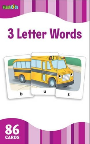 3 Letter Words (Flash Kids Flash Cards) (Cards)