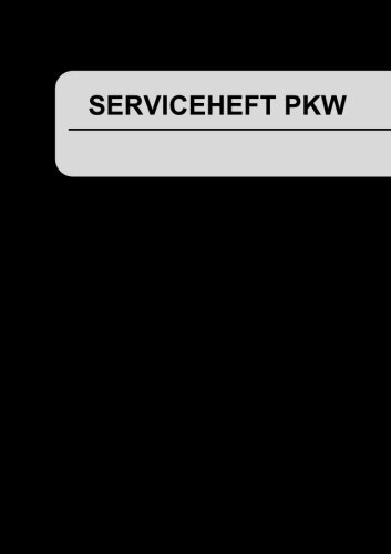 9781546877646 Serviceheft - PKW - T W