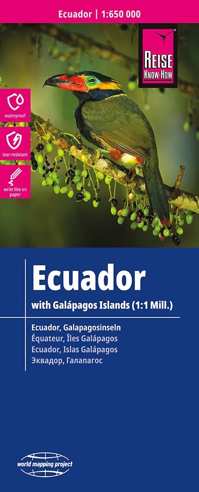 9783831773510 Reise Know-How Landkarte Ecuador, Galápagos (1:65...ping project)