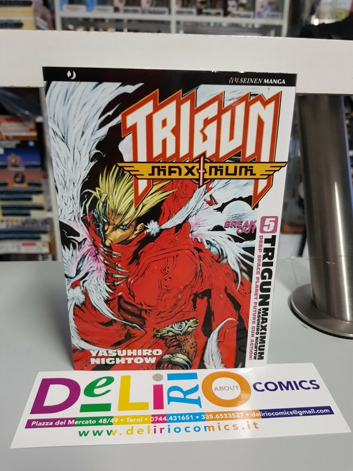 TRIGUN MAXIMUM N.5 Ed. J-POP  - SCONTO 5%