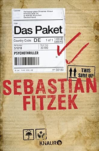 Sebastian Fitzek Das Paket: Psychothriller (Tascabile)