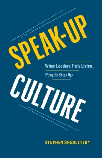 Stephen Shedletzky Speak-Up Culture (Tascabile)