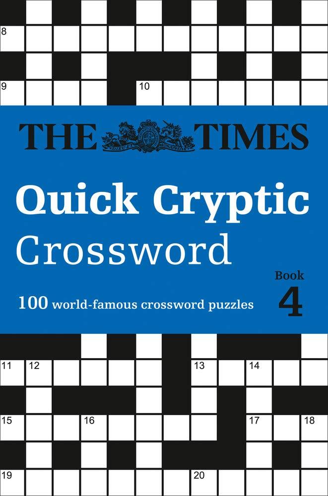 LIbri UK/US The Times Mind Games - The Times Quick Cryptic Crossword Book 4 : 10