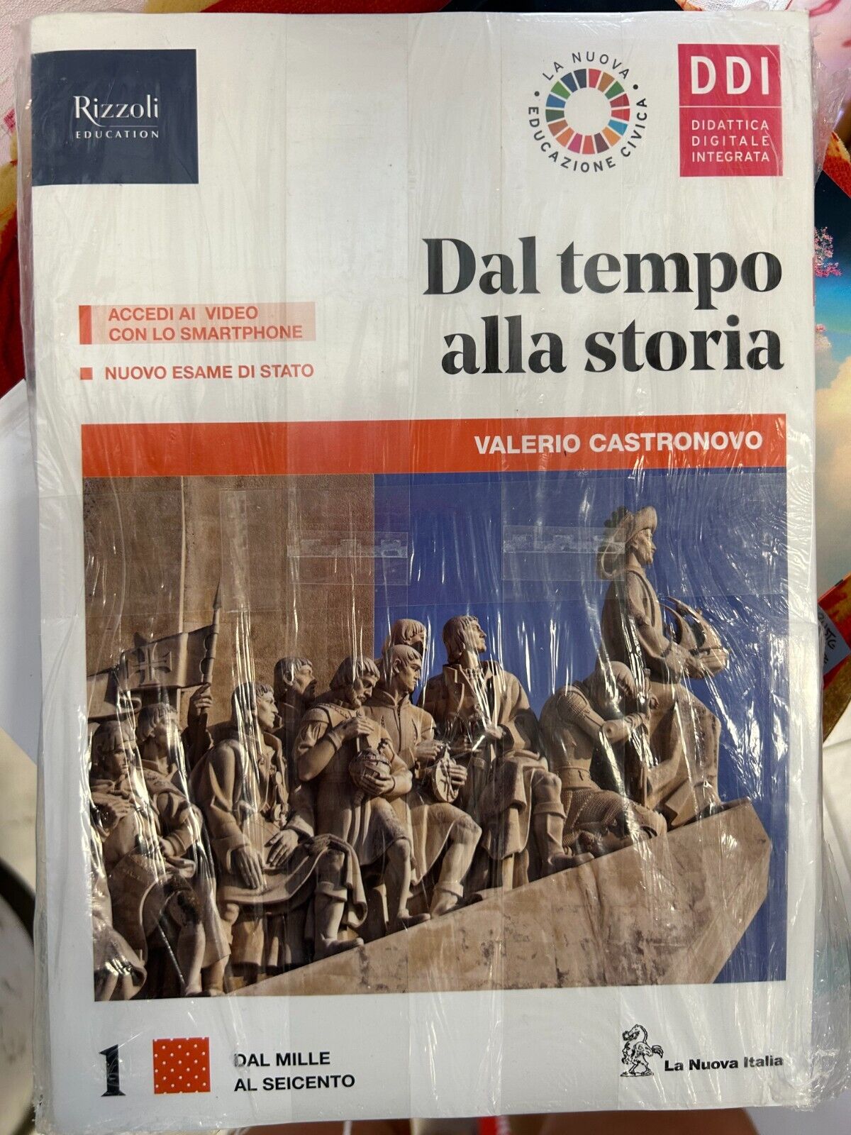 DAL TEMPO ALLA STORIA 1 VOL. + ATLANTE + ED. CIV. - 9788822198006
