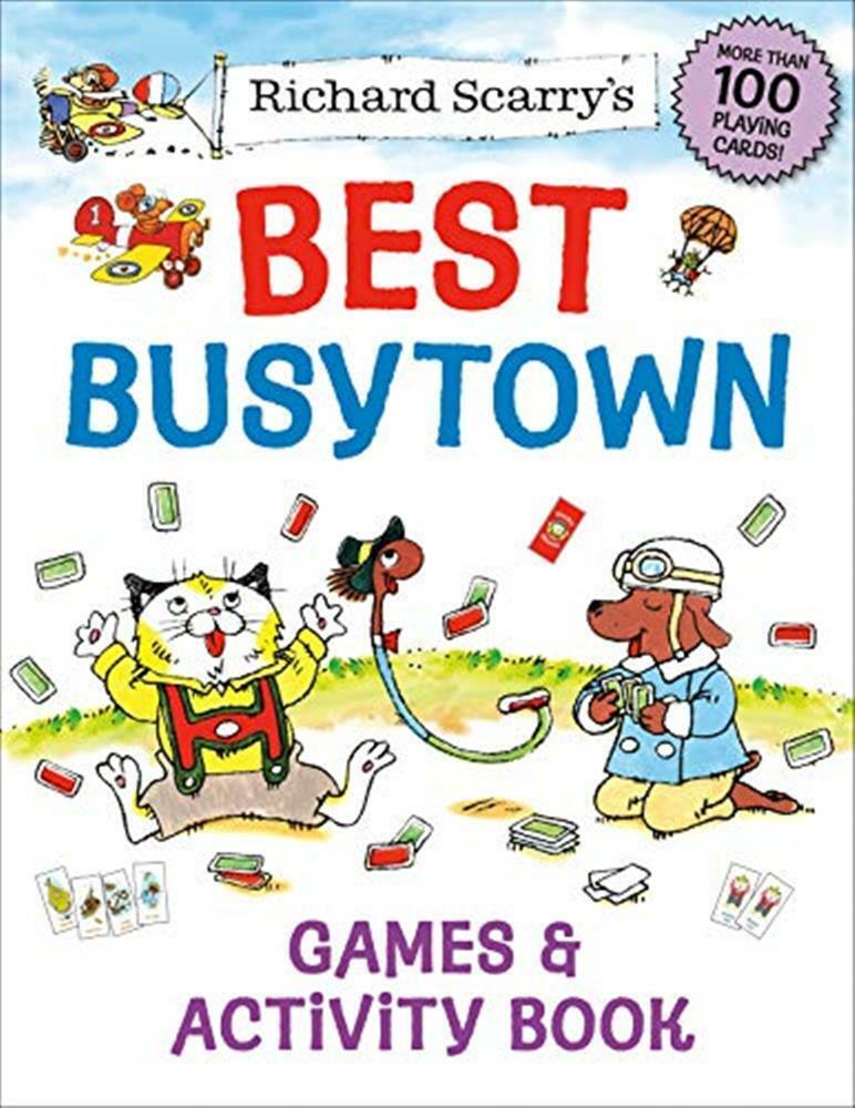 Richard Scarry's Best Busytown Games & Activity Book - Scarry  Richard