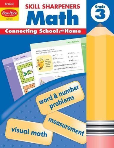 Skill Sharpeners: Math, Grade 3 Workbook (Tascabile) Skill Sharpeners: Math