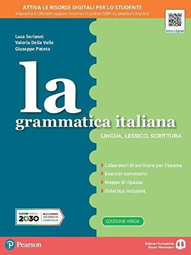 9788869107269 La grammatica italiana. Morfosintassi. Ediz. separ...nsione online